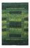 Gabbeh Tæppe - Loribaft Persisk - 134 x 85 cm - grøn