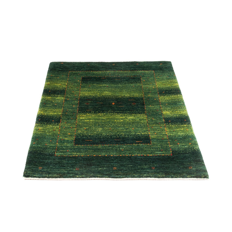 Gabbeh Tæppe - Loribaft Persisk - 134 x 85 cm - grøn