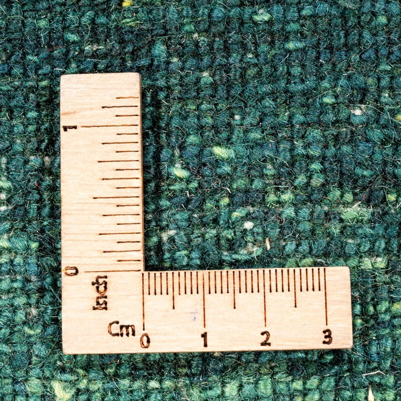 Gabbeh Tæppe - Loribaft Persisk - 126 x 88 cm - grøn