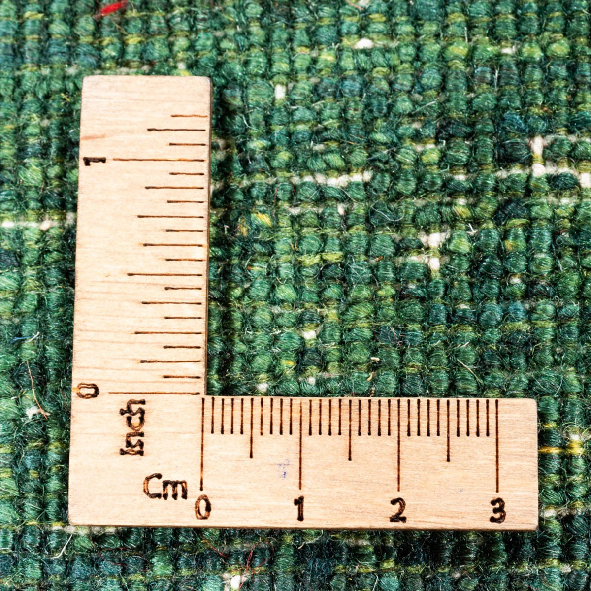 Gabbeh Tæppe - Loribaft Persisk - 120 x 79 cm - grøn