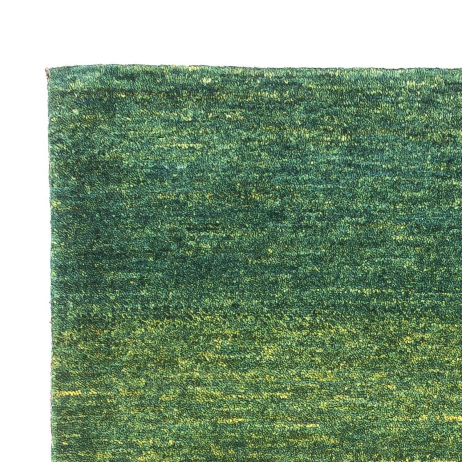 Gabbeh Tæppe - Loribaft Persisk - 126 x 83 cm - grøn