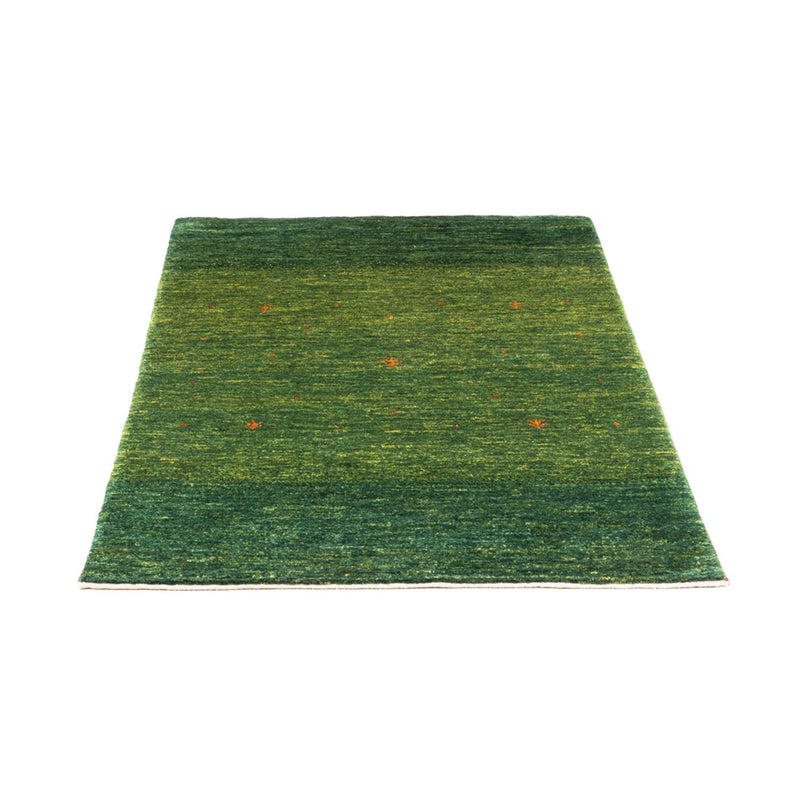 Gabbeh Tæppe - Loribaft Persisk - 126 x 83 cm - grøn