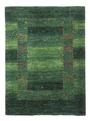 Gabbeh Tæppe - Loribaft Persisk - 115 x 86 cm - grøn