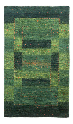 Gabbeh Tæppe - Loribaft Persisk - 136 x 84 cm - grøn