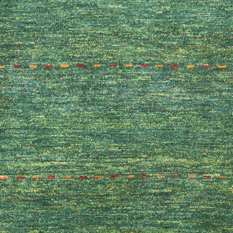 Gabbeh Tæppe - Loribaft Persisk - 140 x 70 cm - grøn
