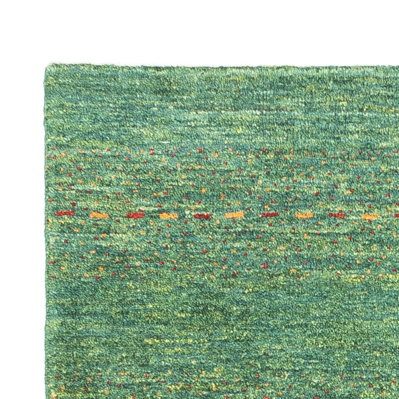 Gabbeh Tæppe - Loribaft Persisk - 140 x 70 cm - grøn