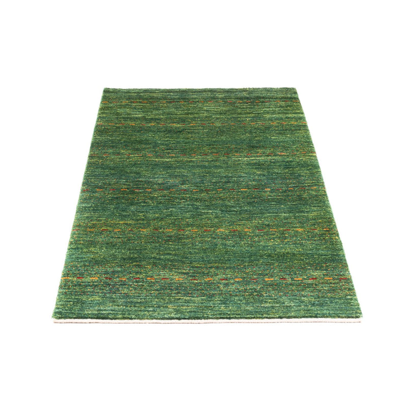 Gabbeh Tæppe - Loribaft Persisk - 140 x 70 cm - grøn