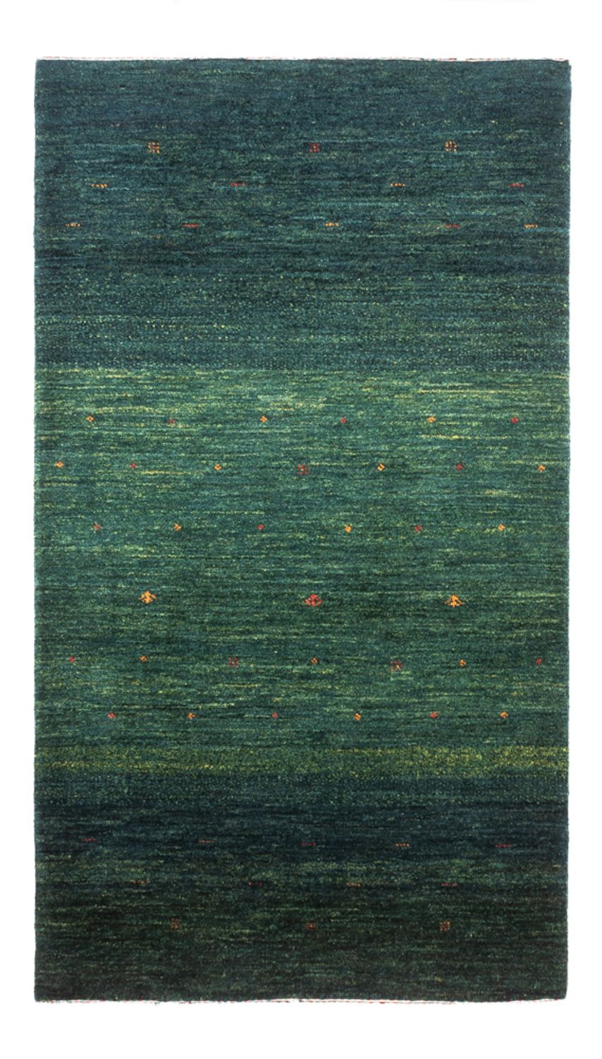 Gabbeh Tæppe - Loribaft Persisk - 144 x 84 cm - grøn