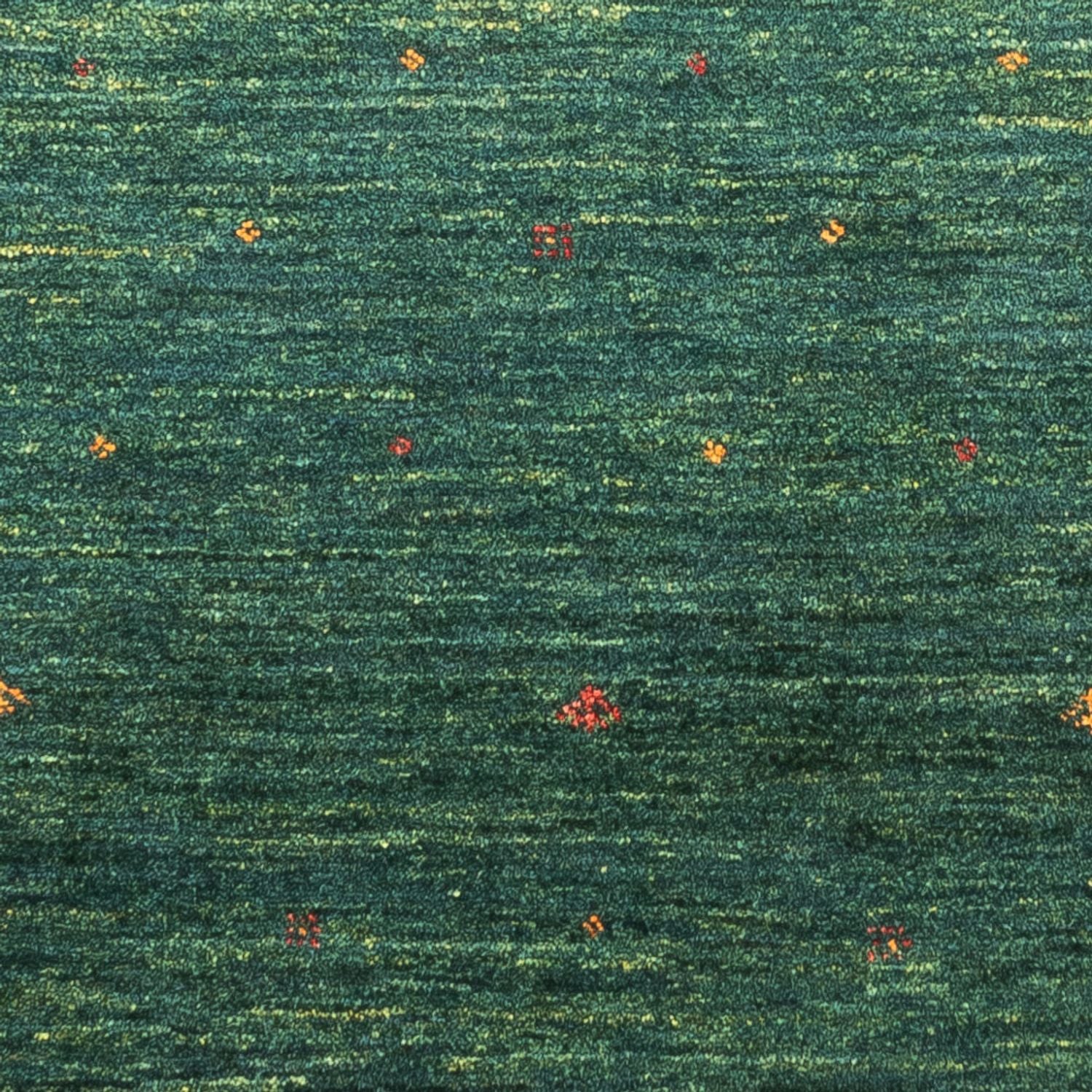 Gabbeh Tæppe - Loribaft Persisk - 144 x 84 cm - grøn