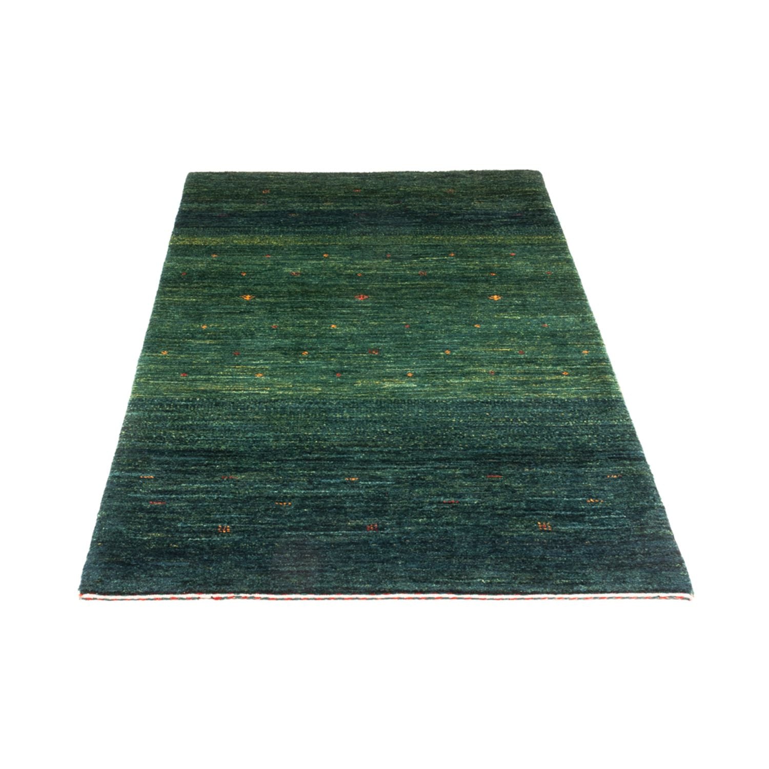 Gabbeh Tæppe - Loribaft Persisk - 144 x 84 cm - grøn