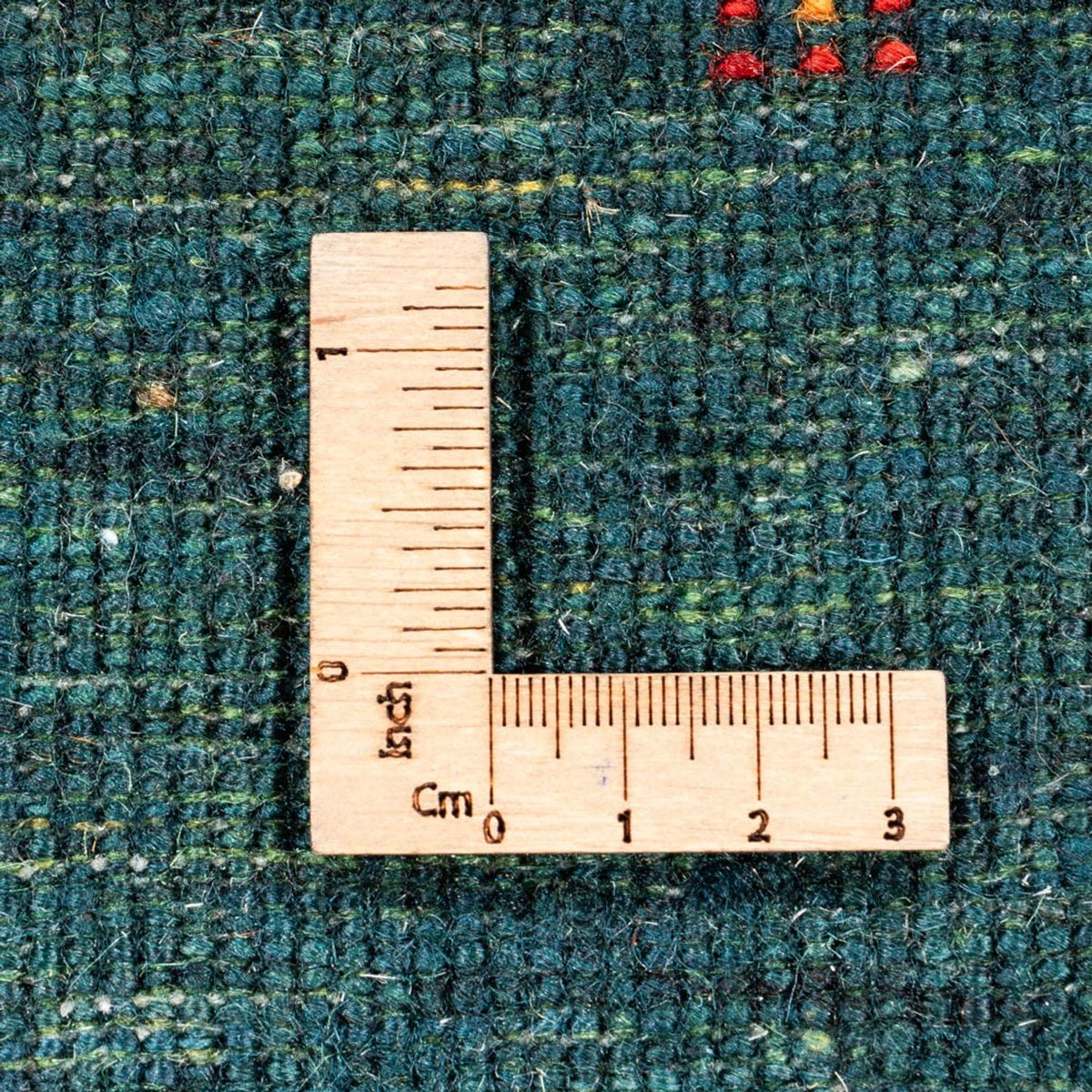 Gabbeh Tæppe - Loribaft Persisk - 144 x 84 cm - grøn