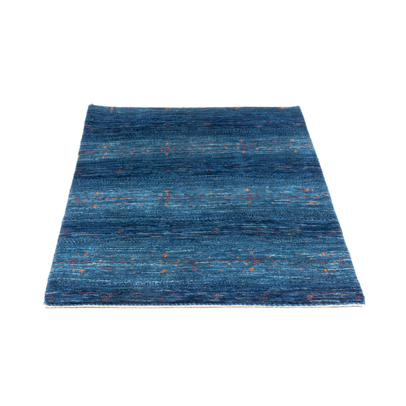 Gabbeh Tæppe - Loribaft Persisk - 120 x 80 cm - blå