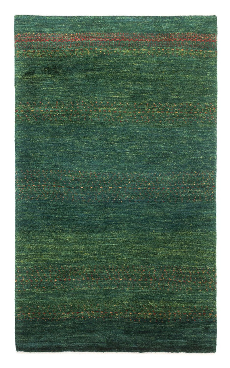 Gabbeh Tæppe - Loribaft Persisk - 126 x 78 cm - grøn