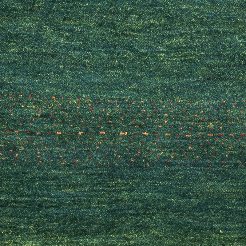 Gabbeh Tæppe - Loribaft Persisk - 126 x 78 cm - grøn