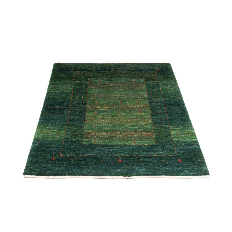 Gabbeh Tæppe - Loribaft Persisk - 132 x 85 cm - grøn