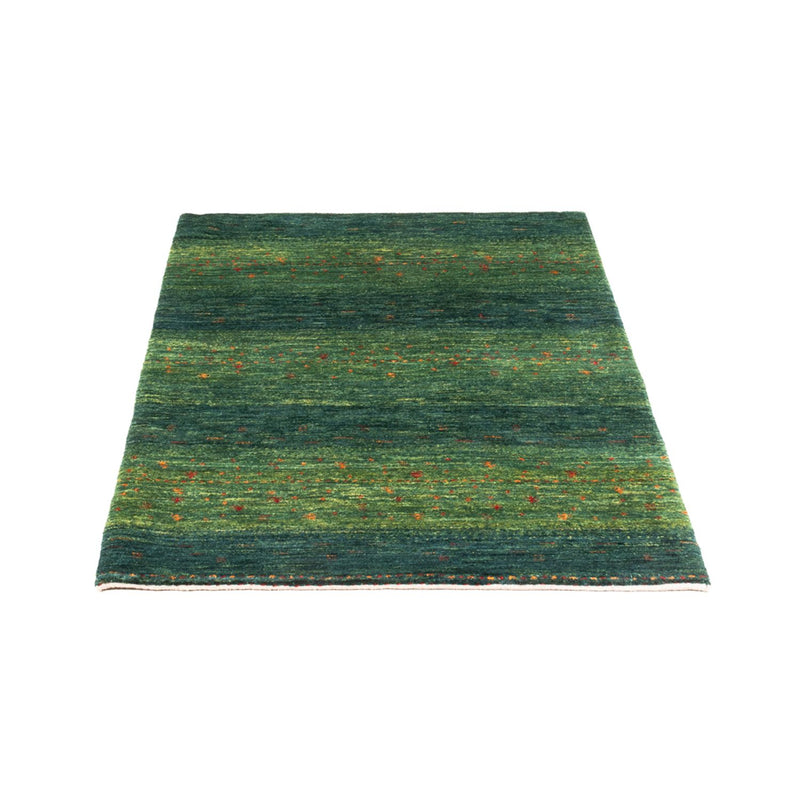 Gabbeh Tæppe - Loribaft Persisk - 126 x 84 cm - grøn