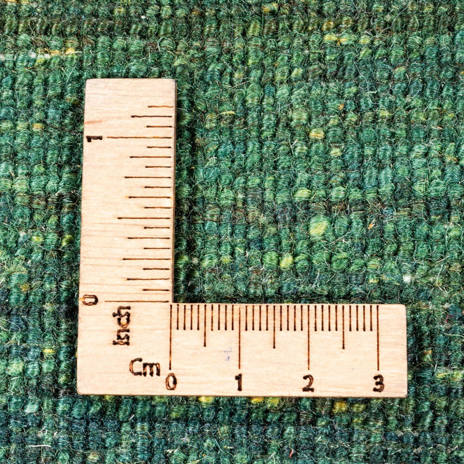 Gabbeh Tæppe - Loribaft Persisk - 128 x 80 cm - grøn