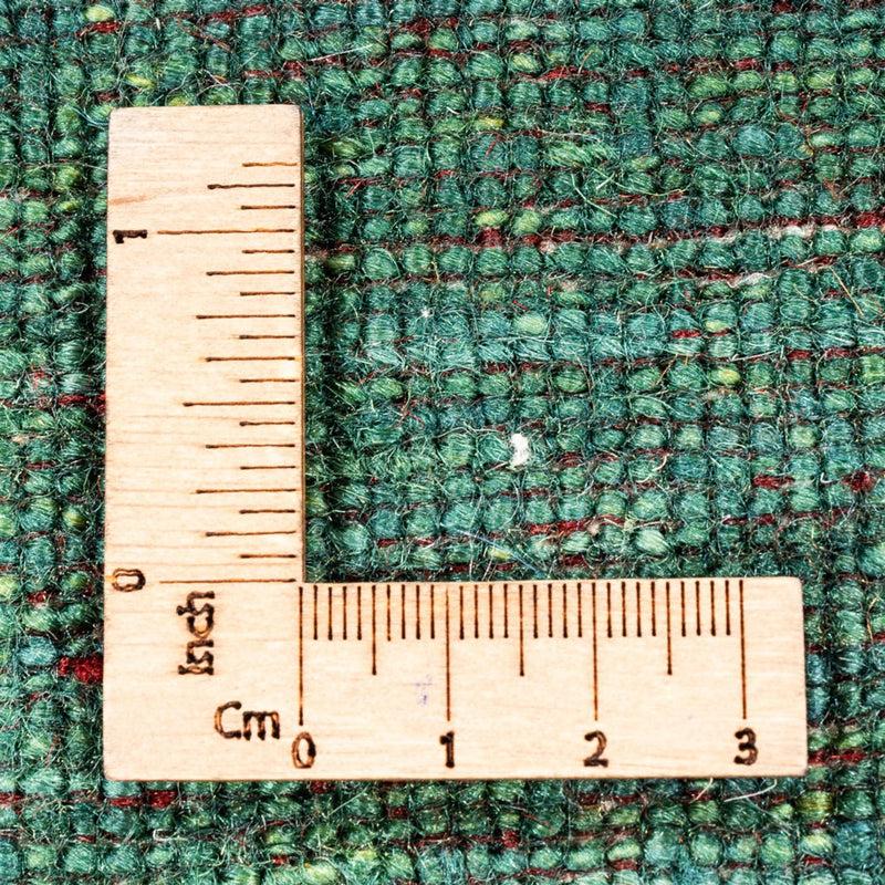 Gabbeh Tæppe - Loribaft Persisk - 136 x 87 cm - grøn