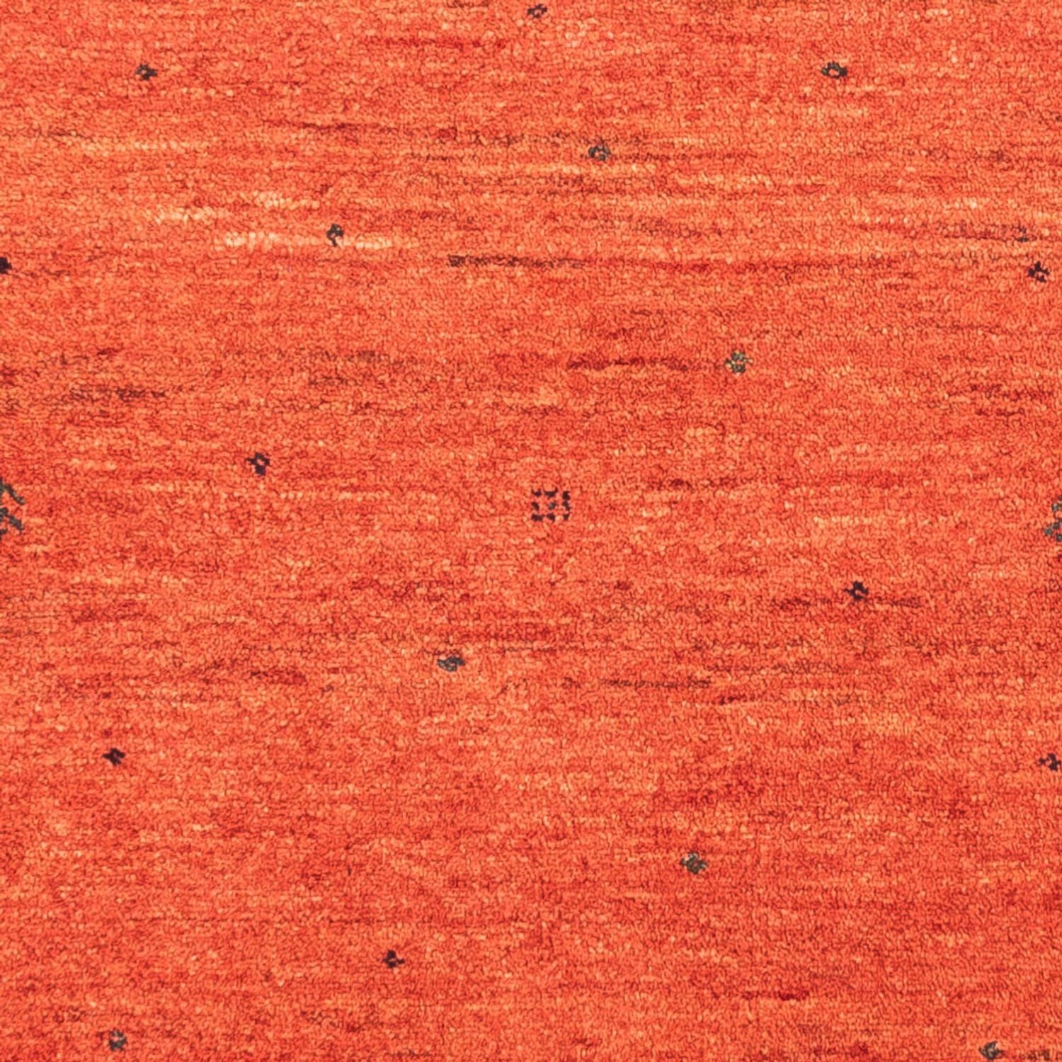Gabbeh Tæppe - Loribaft Persisk - 118 x 82 cm - rød