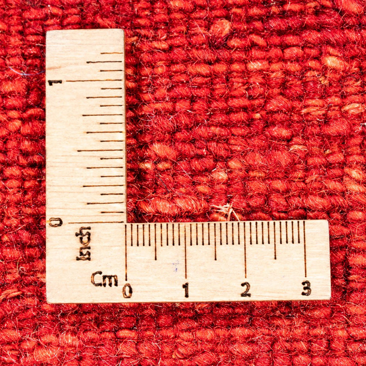 Gabbeh Tæppe - Loribaft Persisk - 118 x 82 cm - rød