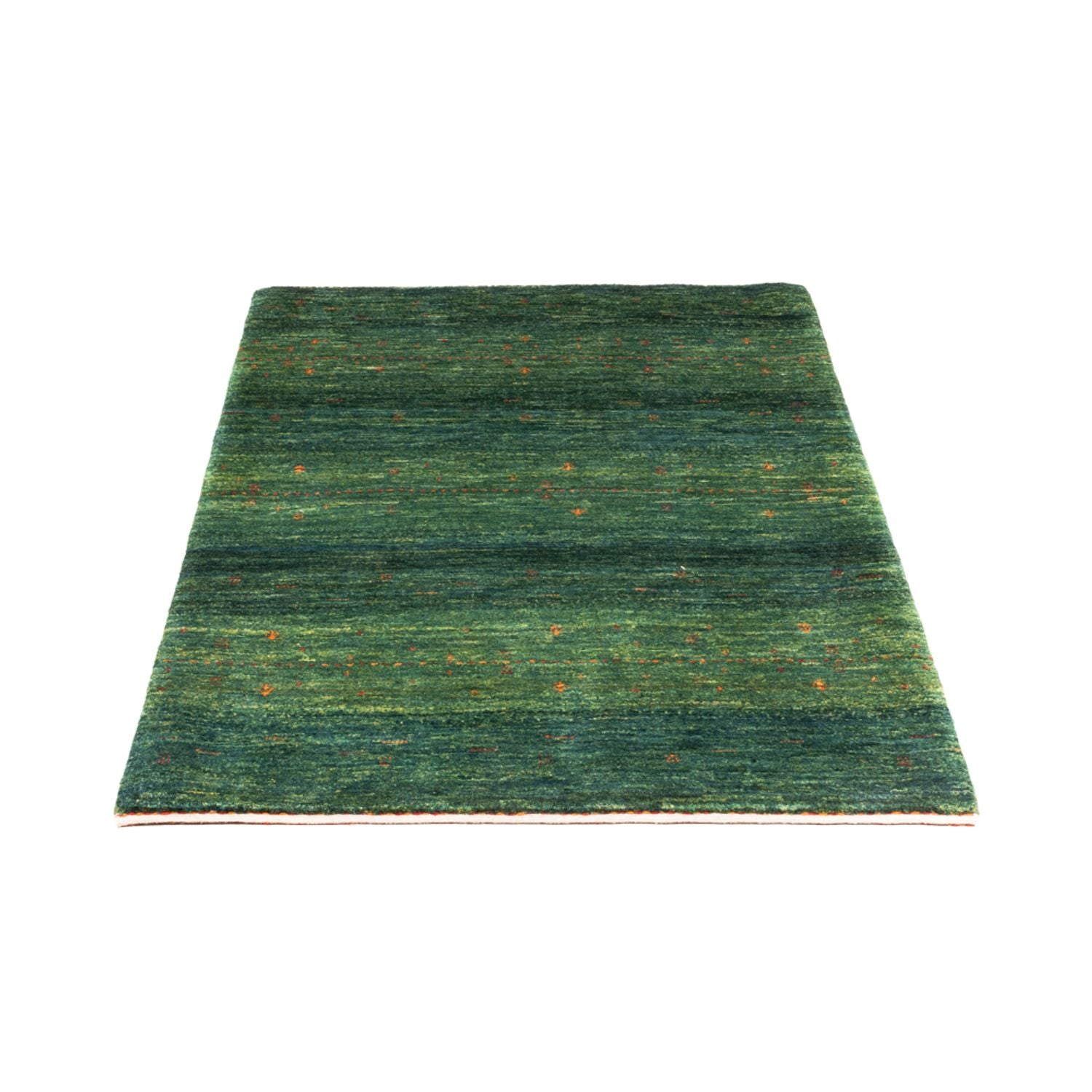 Gabbeh Tæppe - Loribaft Persisk - 133 x 84 cm - grøn