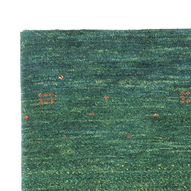 Gabbeh Tæppe - Loribaft Persisk - 120 x 76 cm - grøn