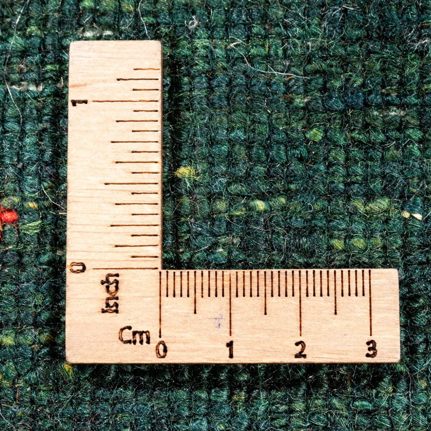Gabbeh Tæppe - Loribaft Persisk - 121 x 85 cm - grøn
