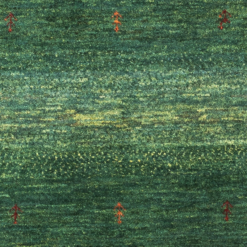 Gabbeh Tæppe - Loribaft Persisk - 120 x 80 cm - grøn