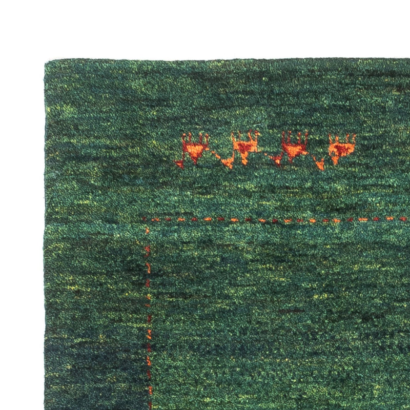 Gabbeh Tæppe - Loribaft Persisk - 120 x 80 cm - grøn