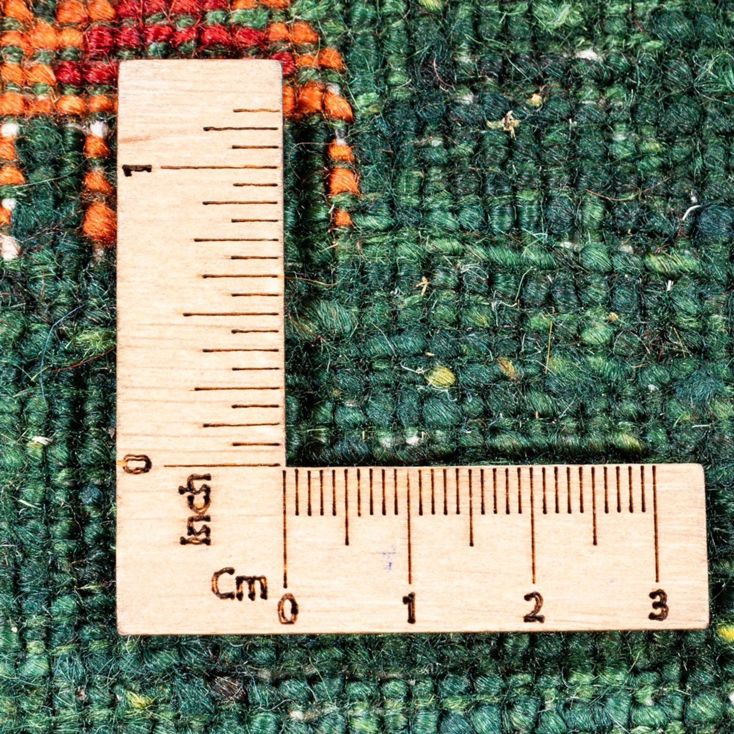 Gabbeh Tæppe - Loribaft Persisk - 120 x 80 cm - grøn