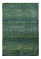 Gabbeh Tæppe - Loribaft Persisk - 125 x 85 cm - grøn