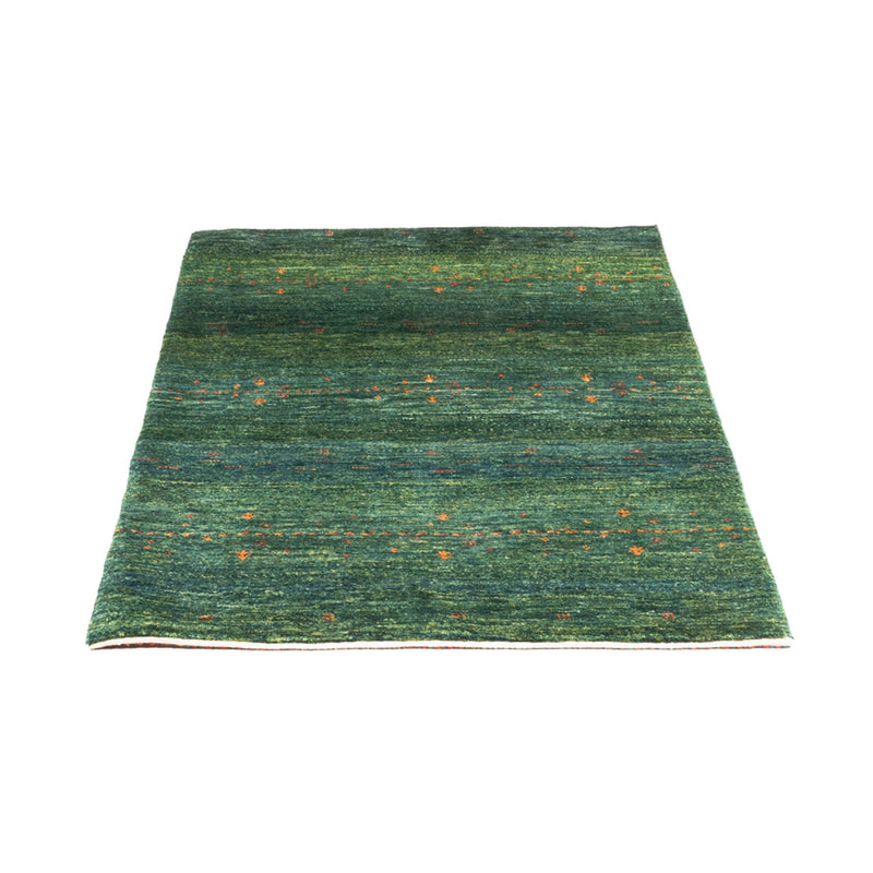 Gabbeh Tæppe - Loribaft Persisk - 125 x 85 cm - grøn