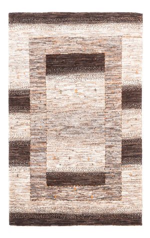 Gabbeh Tæppe - Loribaft Persisk - 129 x 83 cm - natur