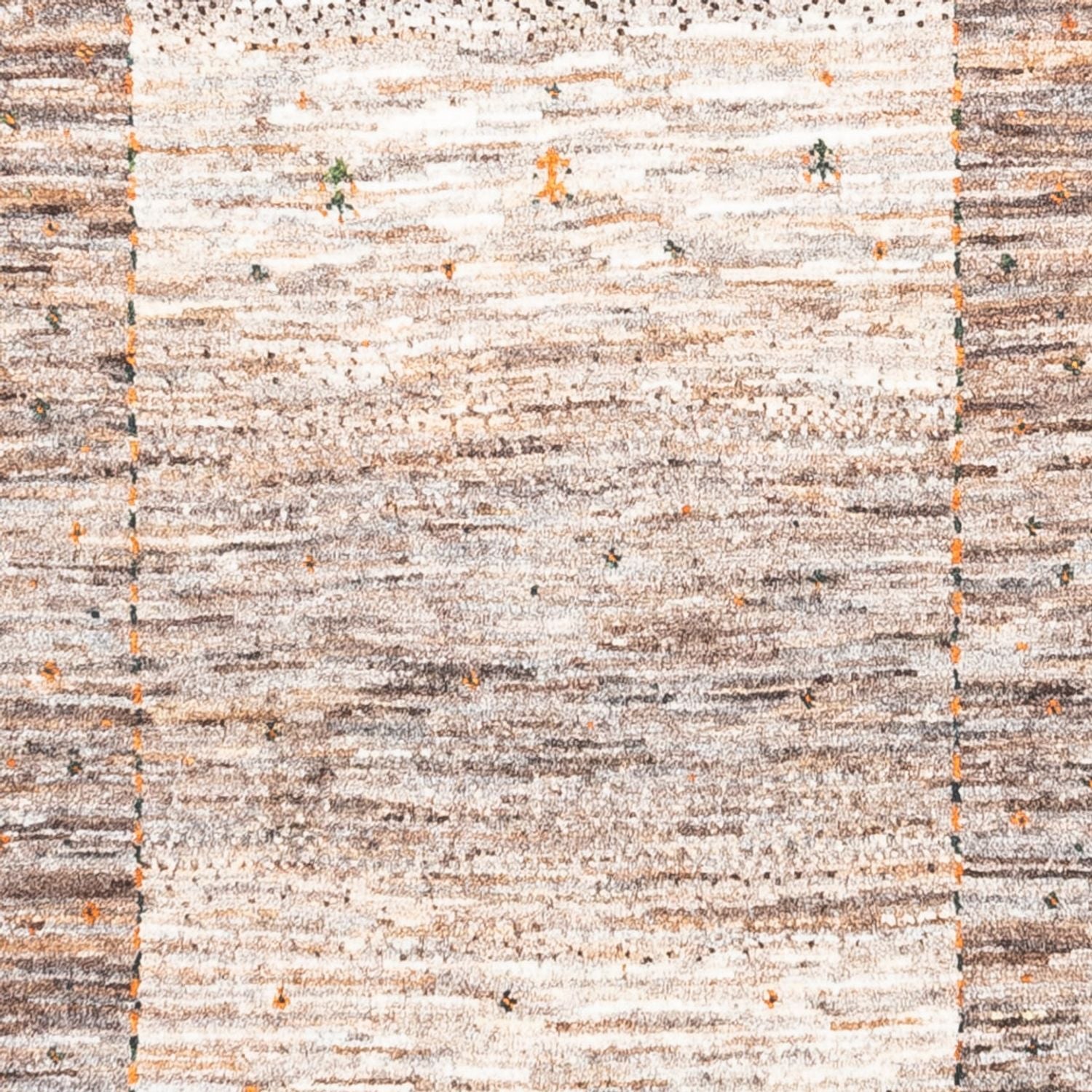 Gabbeh Tæppe - Loribaft Persisk - 129 x 83 cm - natur