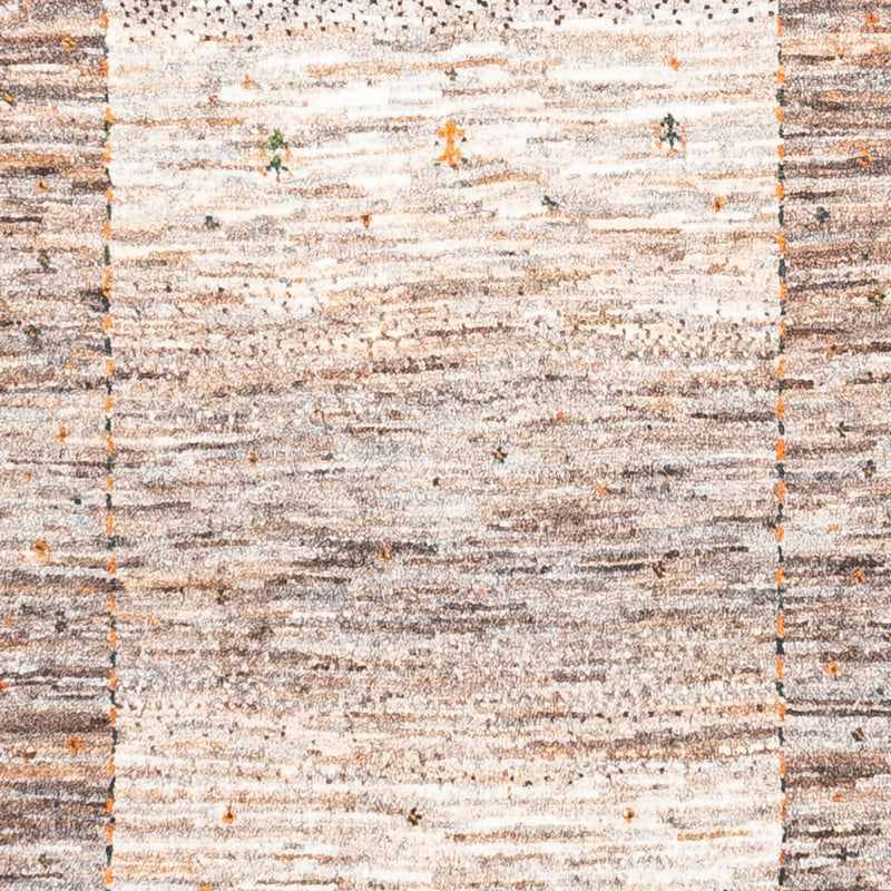 Gabbeh Tæppe - Loribaft Persisk - 129 x 83 cm - natur