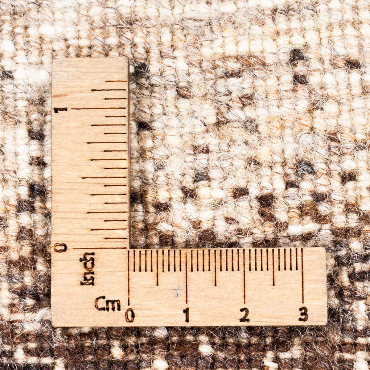 Gabbeh Tæppe - Loribaft Persisk - 129 x 83 cm - natur