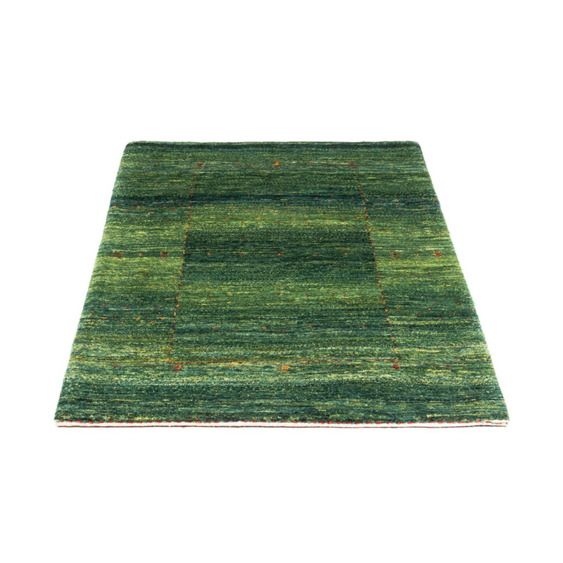 Gabbeh Tæppe - Loribaft Persisk - 133 x 83 cm - grøn