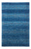 Gabbeh Tæppe - Loribaft Persisk - 131 x 85 cm - blå