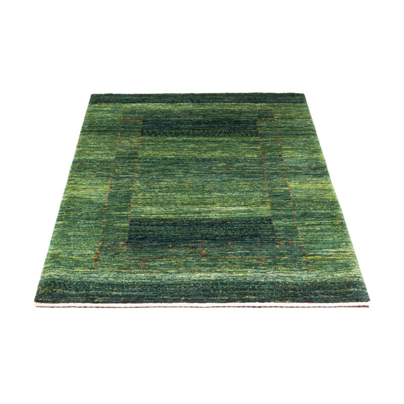 Gabbeh Tæppe - Loribaft Persisk - 135 x 84 cm - grøn