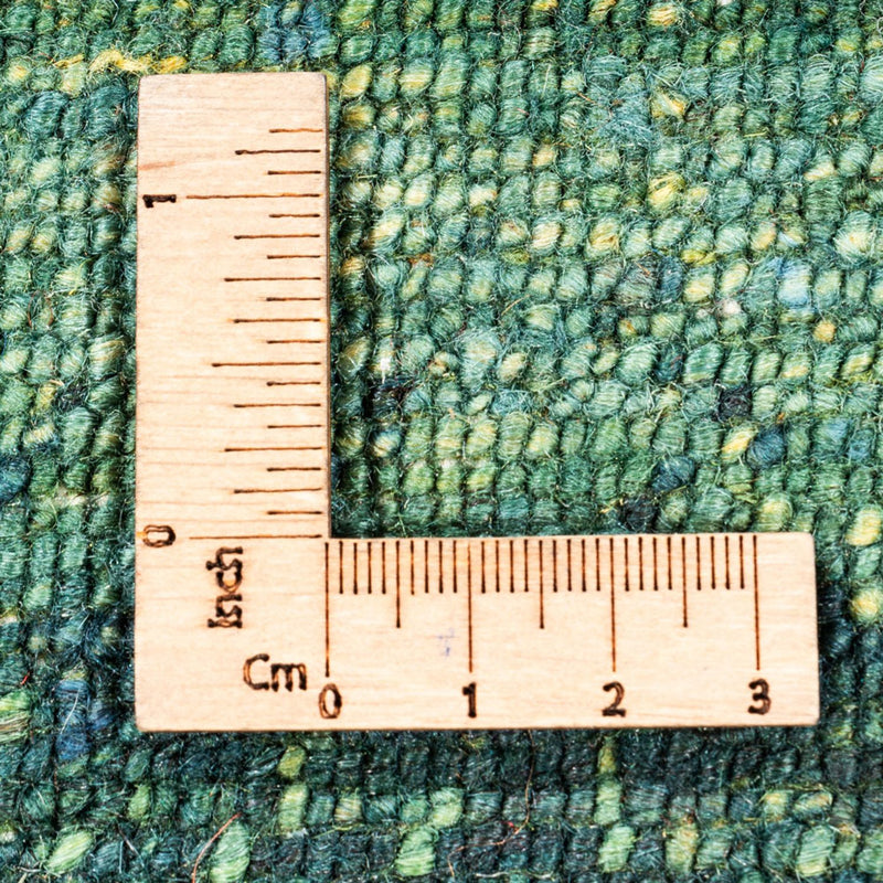Gabbeh Tæppe - Loribaft Persisk - 135 x 84 cm - grøn