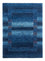 Gabbeh Tæppe - Loribaft Persisk - 122 x 91 cm - blå