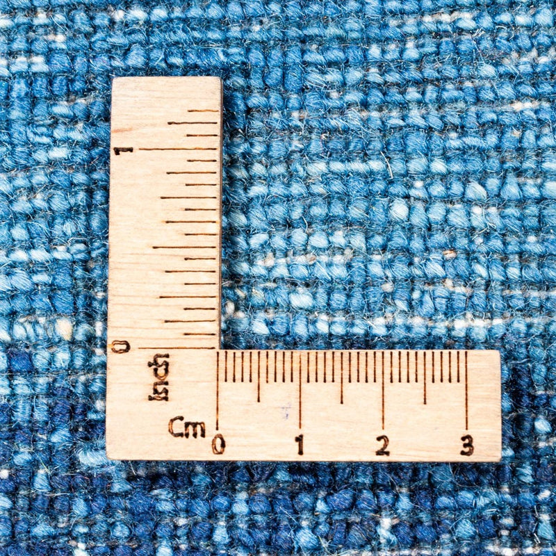 Gabbeh Tæppe - Loribaft Persisk - 122 x 83 cm - blå