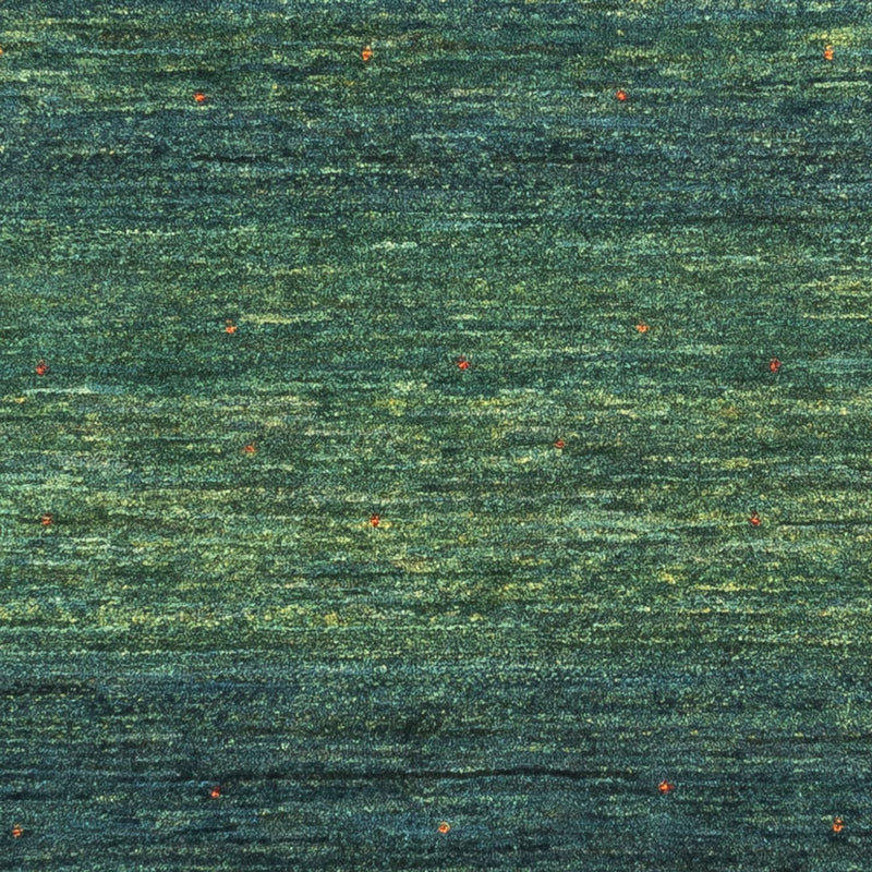 Gabbeh Tæppe - Loribaft Persisk - 124 x 85 cm - grøn
