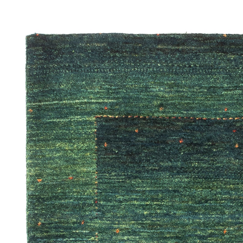 Gabbeh Tæppe - Loribaft Persisk - 124 x 85 cm - grøn