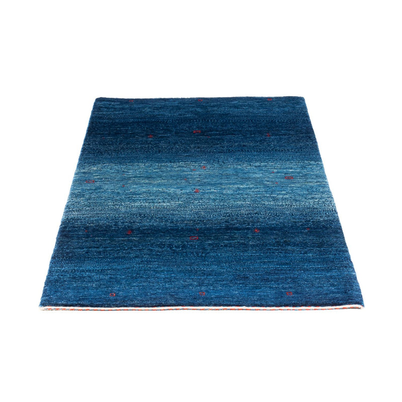 Gabbeh Tæppe - Loribaft Persisk - 137 x 83 cm - blå