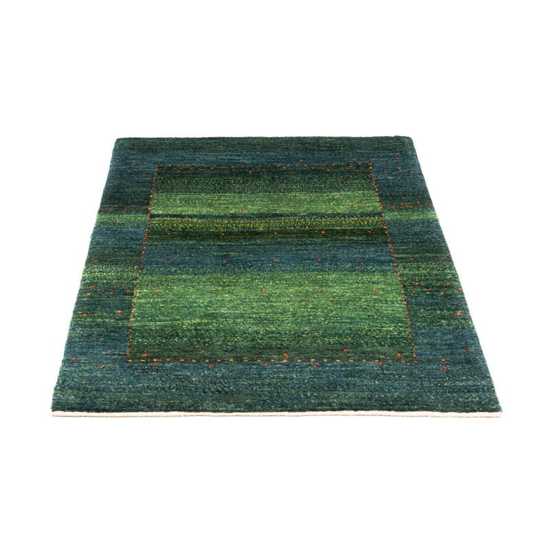 Gabbeh Tæppe - Loribaft Persisk - 121 x 80 cm - grøn