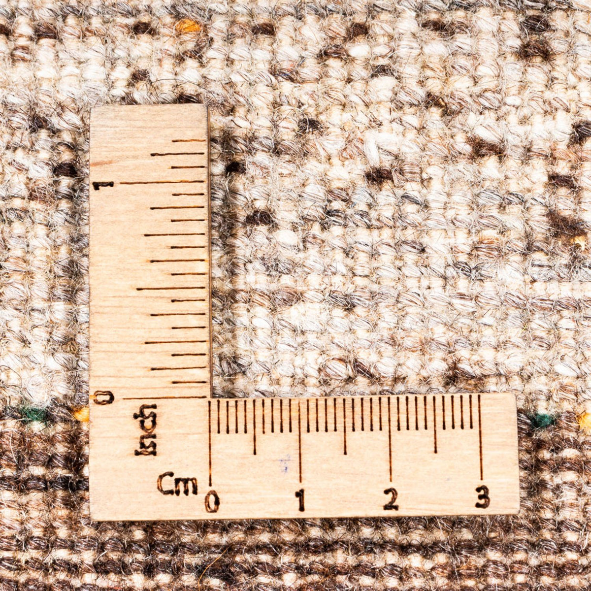 Gabbeh Tæppe - Loribaft Persisk - 122 x 84 cm - grå