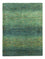 Gabbeh Tæppe - Loribaft Persisk - 110 x 82 cm - grøn