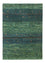 Gabbeh Tæppe - Loribaft Persisk - 110 x 81 cm - grøn
