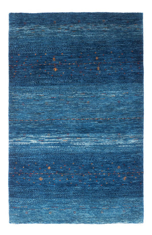 Gabbeh Tæppe - Loribaft Persisk - 132 x 84 cm - blå